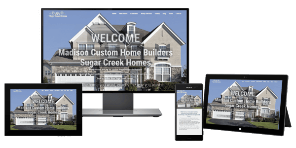 Sugar Creek Homes Website
